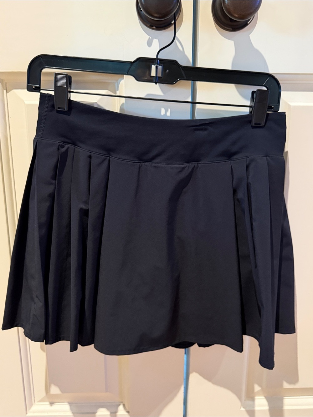 lululemon athletica Black Pleated Mini Skirt